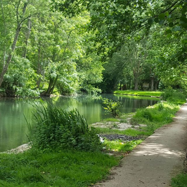 Berge aménagée pour la pêche