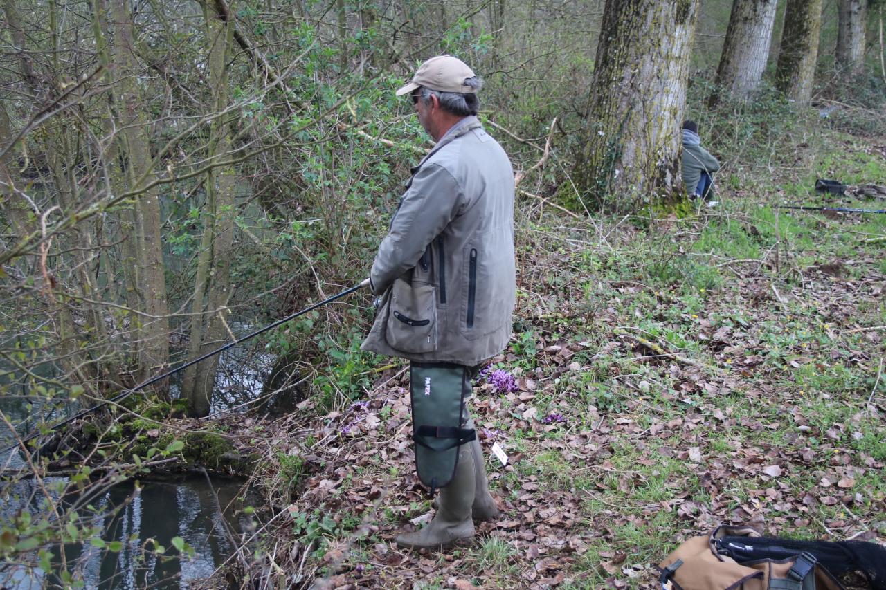 Poste de pêche aménagé